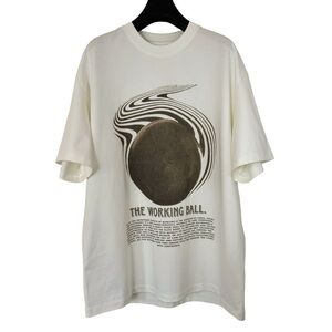 NWOT DYNASTY BOWLING Men's Heavy Thick Designer High Quality Graphic T-shirt L